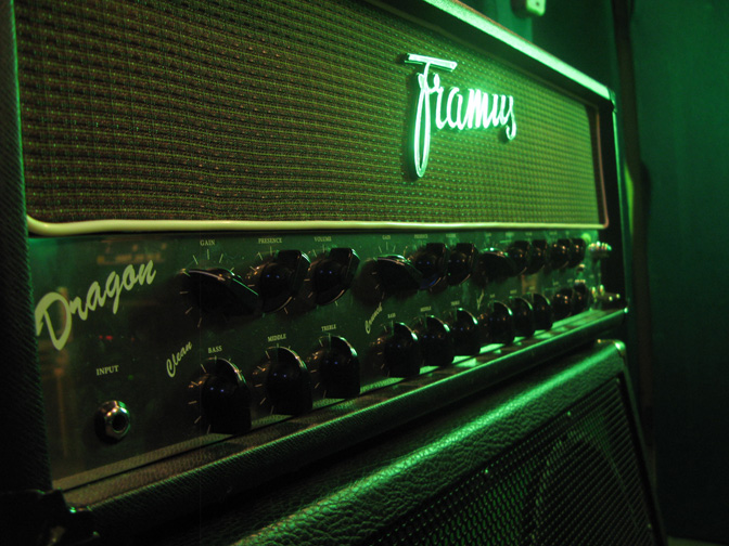 Усилитель Framus Dragon на реп базе Red Gates